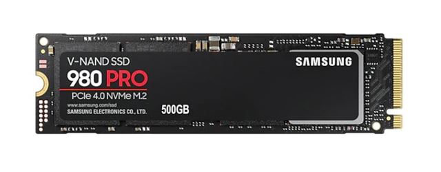 SSD 500GB Samsung 980 PRO M.2 NVMe MZ-V8P500BW
