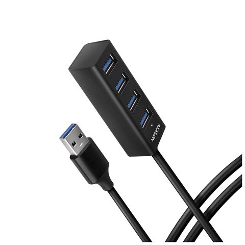 USB HUB SUPERSPEED 4xUSB-A USB3.2, Mini hub, 1.2 m, HUE-M1C, AXA