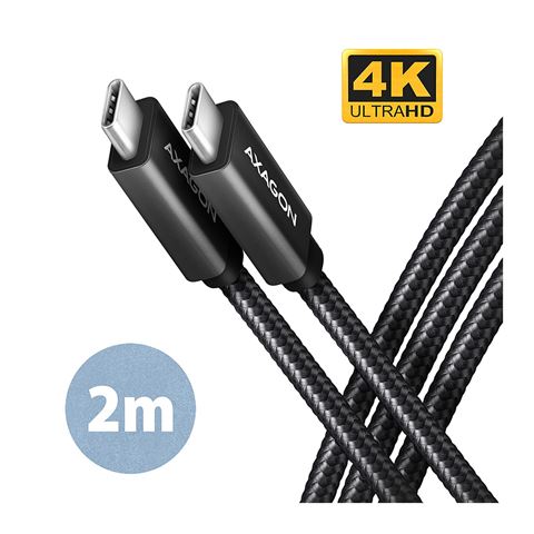 CC USB CM 3.1Gen2 &lt;&gt; USB CM, 2m, Crna, BUCM32-CM20AB, AXA