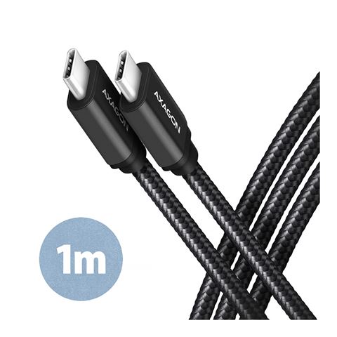 CC USB CM 3.1Gen1 &lt;&gt; USB CM, 1m, Crna, BUCM3-CM10AB, AXA