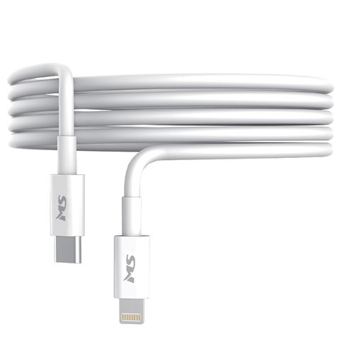 MS CABLE USB-C -&gt;LIGHTNING, 2m, bijeli