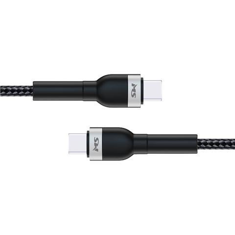 MS CABLE USB-C -&gt; USB-C, 1m, crni