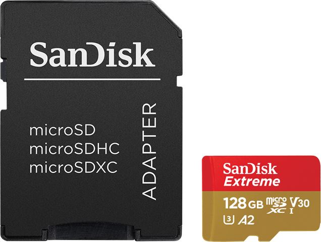 Memorijska kartica SanDisk Extreme microSDXC, A1, V30, U3 64GB