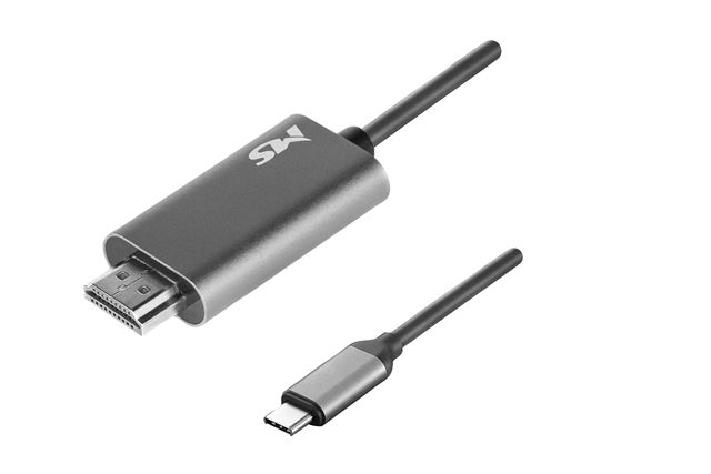 CC USB CM -&gt; HDMI 1.4, 2m 4K/30H, V-HC300, MS
