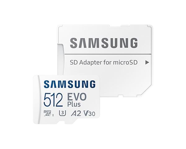 Memorijska kartica SD micro SAM EVO Plus 512GB + Adapter MB-MC512KA/EU