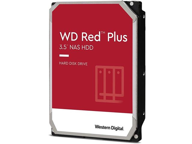 HDD Interni WD Red™ Plus NAS (CMR) 6TB 3,5" SATA WD60EFPX