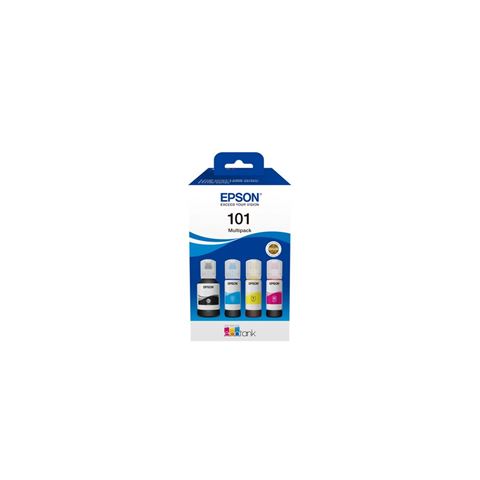 Epson Tinta 101 EcoTank 4-colour Multipack, C13T03V64A