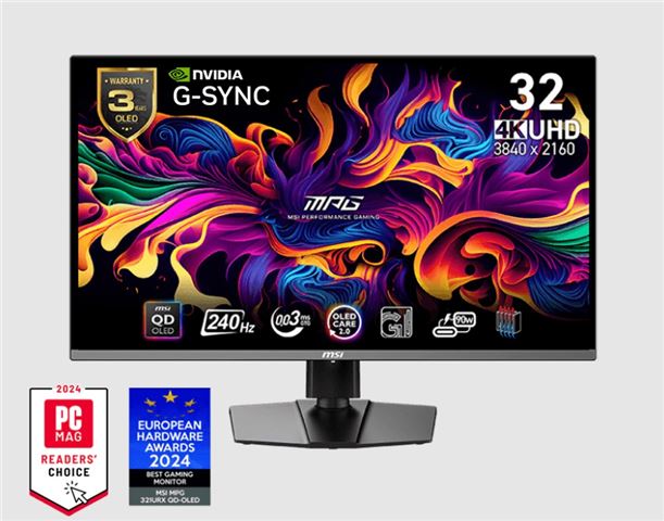 MON 32 MSI MPG 321URX QD-OLED