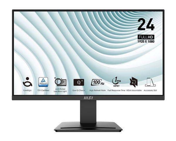 MON 24 MSI PRO MP2412 100Hz FHD VA