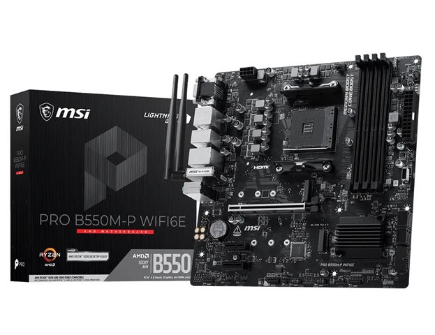 MBO AM4 MSI PRO B550M-P WIFI6E