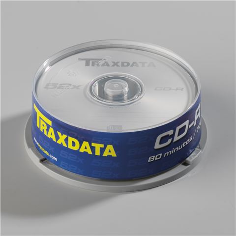 TRAXDATA OPTIČKI MEDIJ CD-R MEDIJ CAKE 25