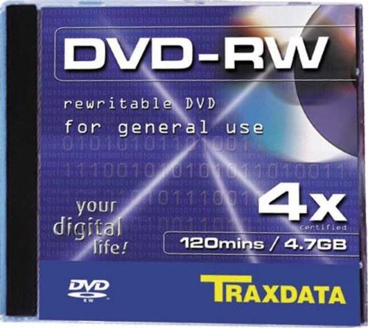 MED DVD TRX DVD-RW 4X BOX 1