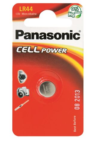 PANASONIC baterije LR-44EL/1B Micro Alkaline