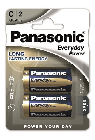 PANASONIC baterije LR14EPS/2BP Alkaline Standard Power