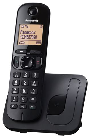 PANASONIC telefon bežični KX-TGC210FXB crni