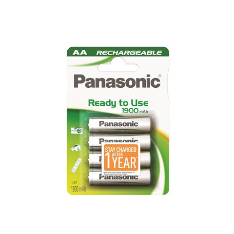 PANASONIC baterije HHR-3MVE/4BC, 1900mAh, punj. Ready to use