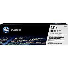 HP 131A Black LaserJet Toner Cartridge, CF210A