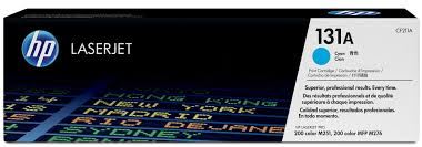 HP 131A Cyan LaserJet Toner Cartridge, CF211A