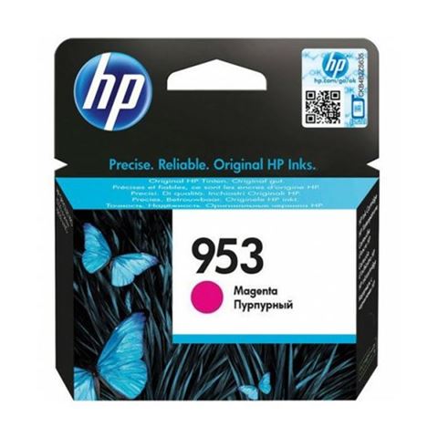 HP 953 Magenta Original Ink Cartridge, F6U13AE