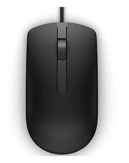 Dell bežični optički miš MS116, crni