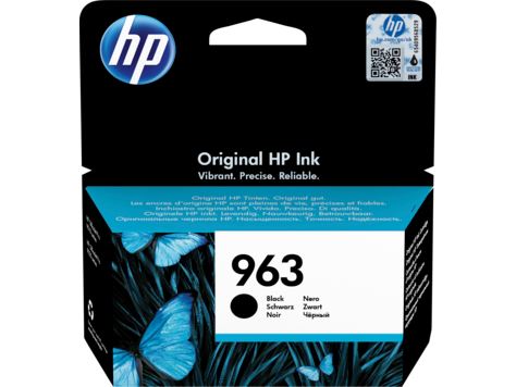 HP 963 Black Original Ink Cartridge, 3JA26AE#BGX