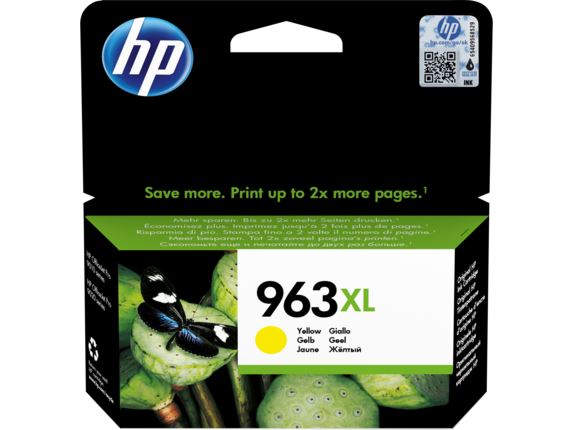HP 963XL High Yield Yellow Ink, 3JA29AE#BGY