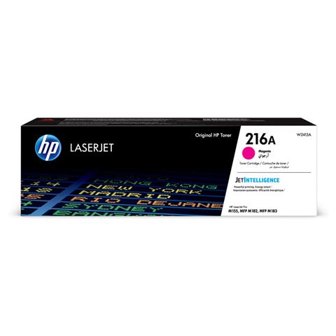 HP 216A Magenta LaserJet Toner Cartridge, W2413A