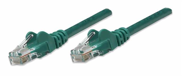 Intellinet patch kabel 0.5m Cat.6 UTP PVC zeleni