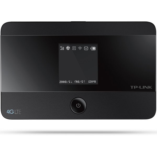 TP-Link 4G LTE Advanced Mobile WiFi, Internal 4G Modem, SIM card slot, 1.4 inch TFT screen display, 2000mAH rechargeable battery, micro SD card slot, LTE-FDD/DC-HSPA+/GSM, 300Mbps 2.4GHz/5GHz selectab