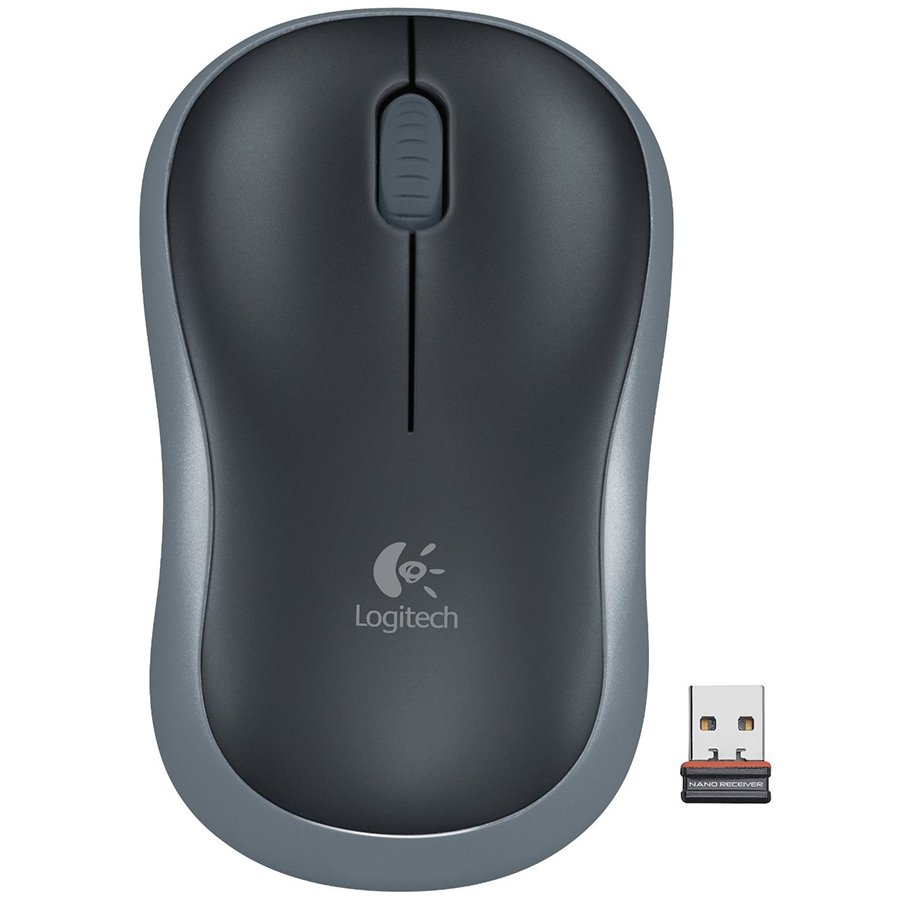 Miš bežični Logitech M185 Swift Grey