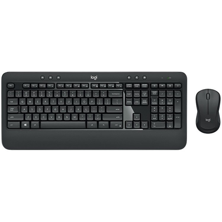 Logitech MK540 ADVANCED Wireless Keyboard and Mouse Combo - HRV-SLV - BT - INTNL