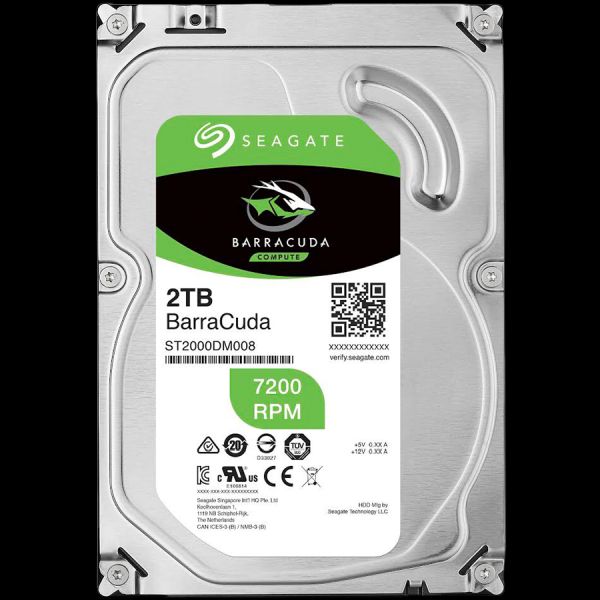 SEAGATE HDD Desktop Barracuda Guardian (3.5"/2TB/SATA 6Gb/s/7200rpm)