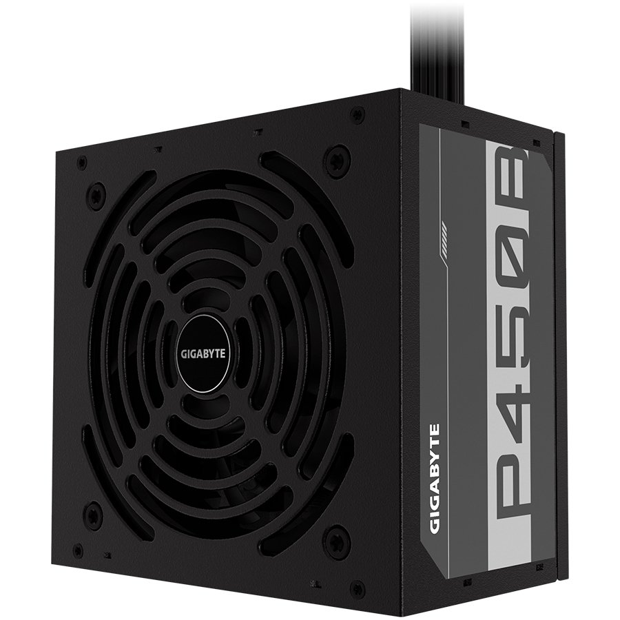 GIGABYTE P450B Power Supply 450W, 80+ Bronze, 120mm HYB fan, EU plug