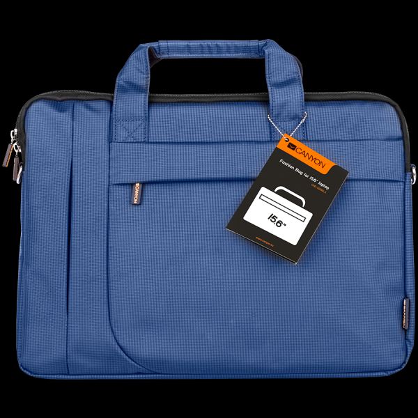 CANYON Fashion toploader Bag for 15.6" laptop, Blue
