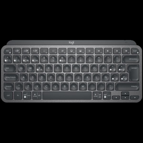 LOGITECH MX Keys Mini Minimalist Wireless Illuminated Keyboard - GRAPHITE - US INT'L - 2.4GHZ/BT - INTNL