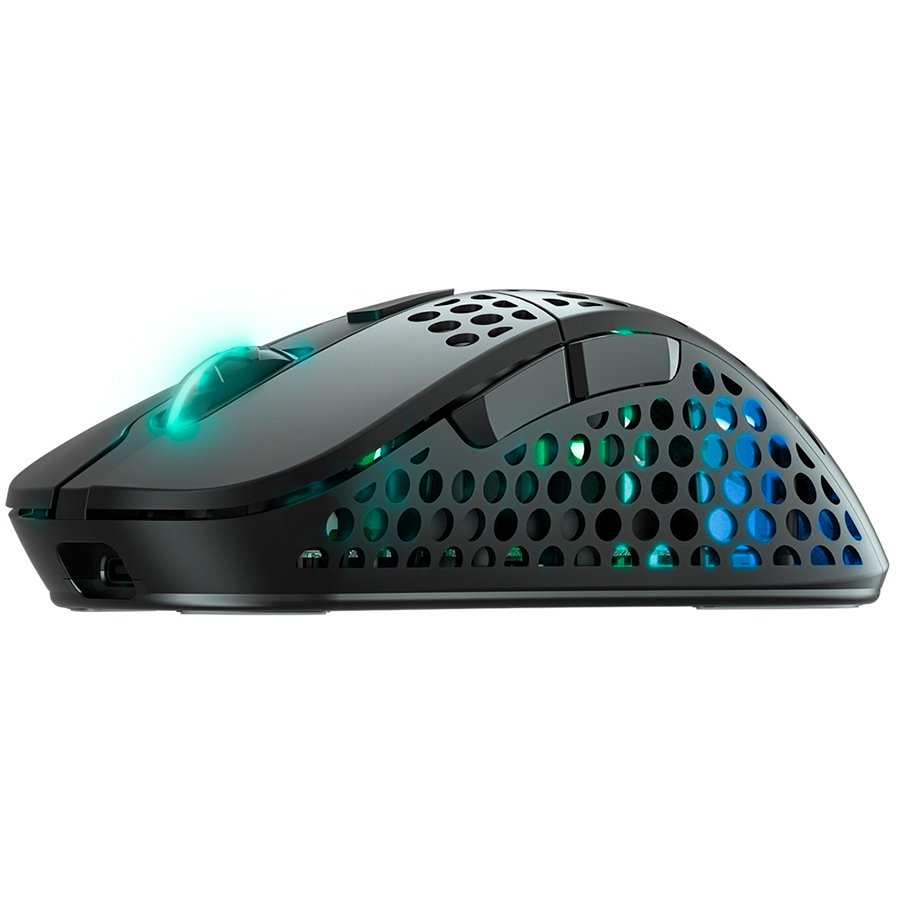 XTRFY M42 RGB, Ultra-light Wireless Gaming Mouse, Pixart 3389, Modular shell, Black