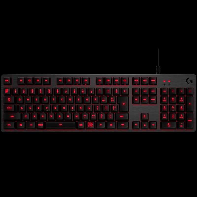 LOGITECH G413 SE Corded Mechanical Gaming Keyboard - BLACK - US INT'L - USB - TACTILE