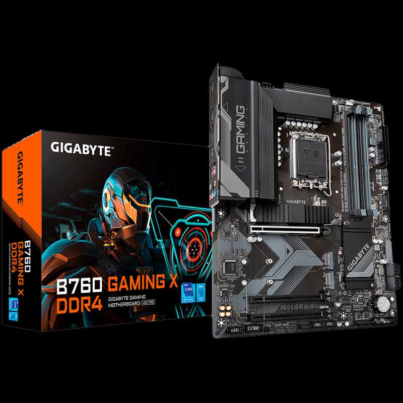 GIGABYTE Main Board Desktop B760 GAMING X DDR4