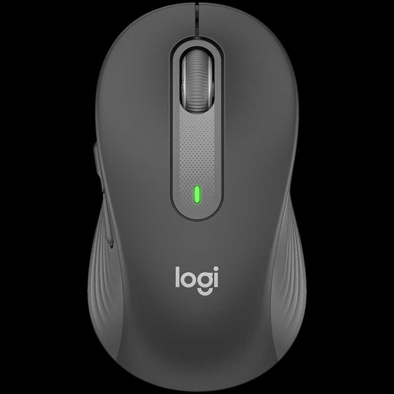 LOGITECH Signature M650 L Wireless Mouse - GRAPHITE - BT - EMEA - M650 L LEFT