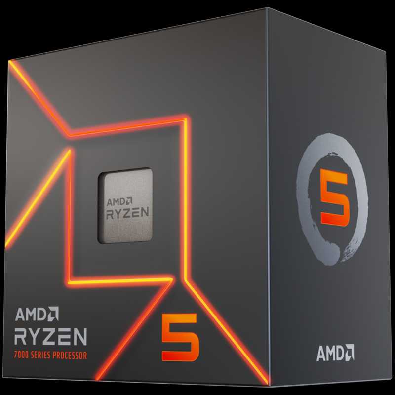 AMD Ryzen 5 7600 (AM5) Processor (PIB) with Wraith Stealth Cooler and Radeon Graphics