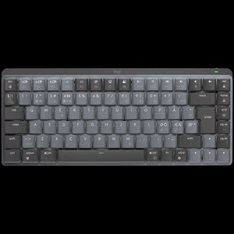 LOGITECH MX Mechanical Mini Bluetooth Illuminated Keyboard  - GRAPHITE - US INT'L - CLICKY