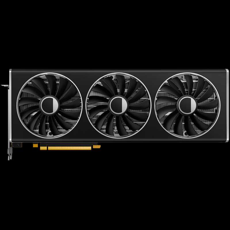 XFX AMD Video Card RX-7900XTX Speedster MERC310 BLACK 24GB GDDR6 384bit, 2615 MHz / Gbps, 3 x DP, 1 x HDMI,  3 fan, 2 slot