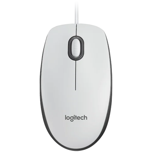 Mouse M100-WHITE-USB-N/A-EMEA-914-AKOYA HANGTAB BOX M100