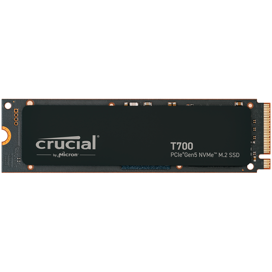 Crucial T700 2TB PCIe Gen5 NVMe M.2 SSD with heatsink, EAN: 649528936721