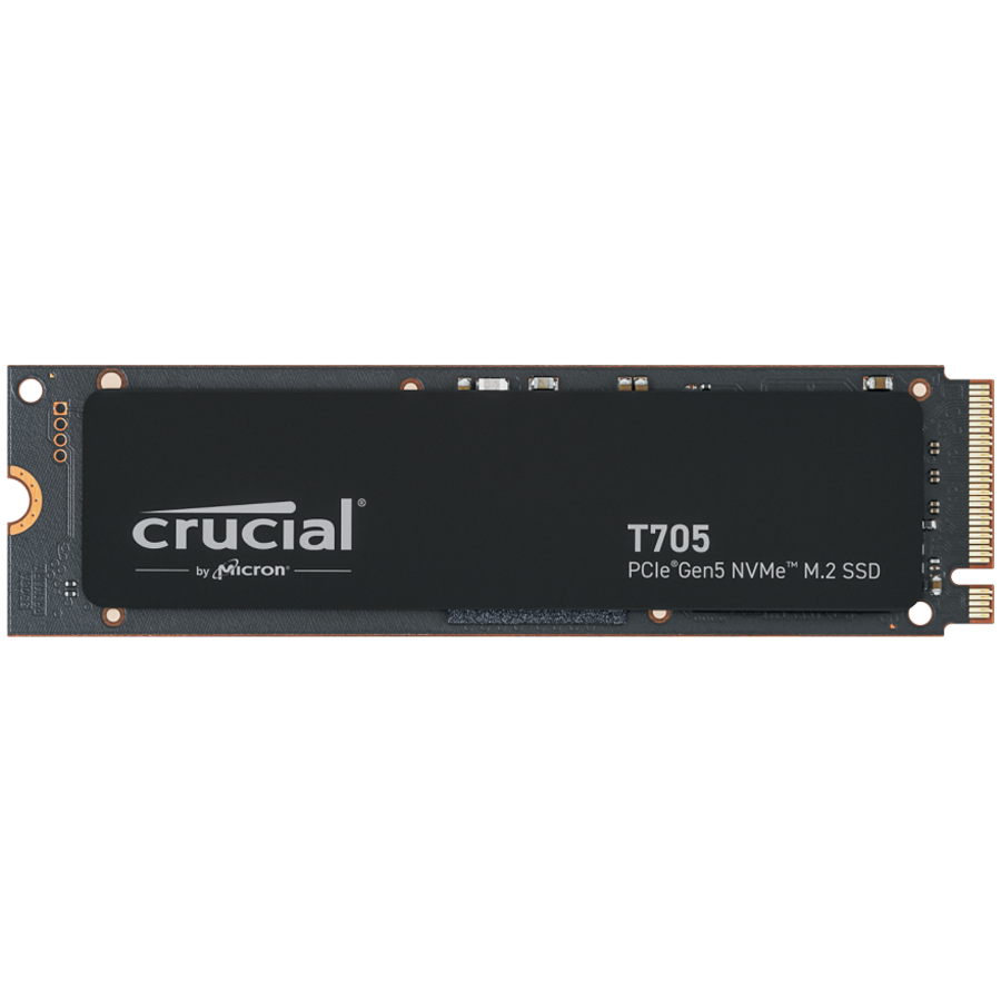 Crucial T705 4TB PCIe Gen5 NVMe M.2 SSD, EAN: 649528940209