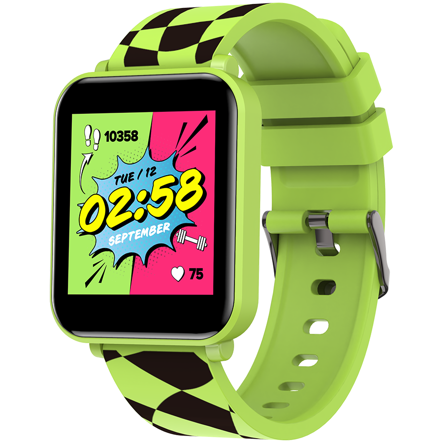 CANYON Joyce KW-43, Smart Watch, Realtek 8762DT/IPS 1.54" 240x240/ARM Cortex-M4F/eMMC 512MB, Speaker, Music player & BT/TWS Direct connection, IP-67 waterproof, Health monitoring, 3 Games, Changeable 