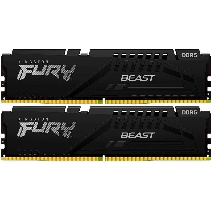 Kingston 16GB 6000MT/s DDR5 CL30 DIMM (Kit of 2) FURY Beast Black EXPO, EAN: 740617343427