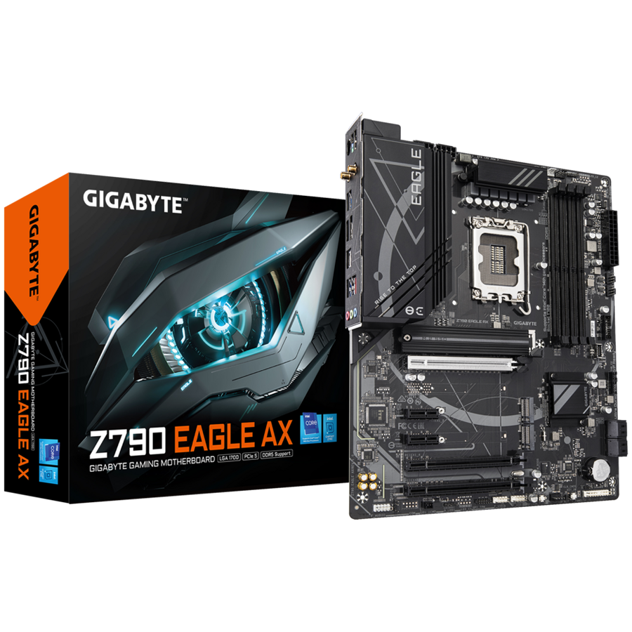 GIGABYTE MB LGA1700 Z790 4 x DDR5 1 x HDMI 1 x DisplayPort 3 x M.2 4 x SATA ATX