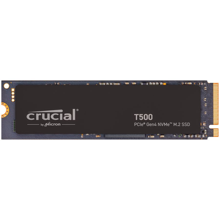 Crucial T500 4TB PCIe Gen4 NVMe M.2 SSD with heatsink; EAN: 649528943491
