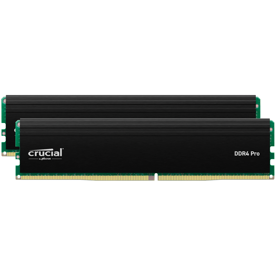 Crucial DRAM Crucial Pro OC Overclocking 32GB Kit (2X16GB) DDR5-6400 UDIMM CL38 White, EAN: 649528945112